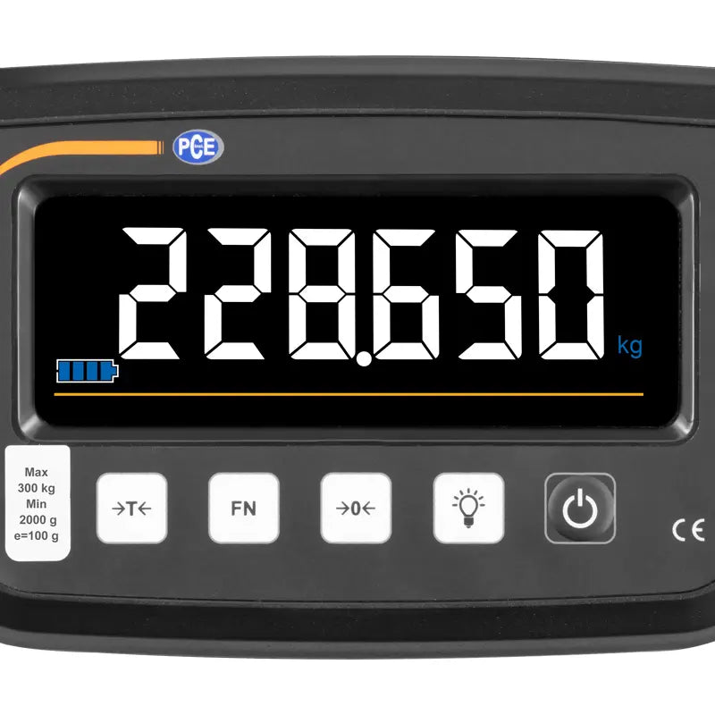 Balanza de control PCE-MS PP300-1-60x70-M