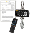 Balanza de gancho PCE-CS 1000LD-ICA con certificado de calibración ISO