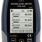 Medidor de nível de som PCE-432-SC 09