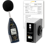 Medidor de nível sonoro PCE-432-SC 09-ICA, incluindo certificado de calibração ISO