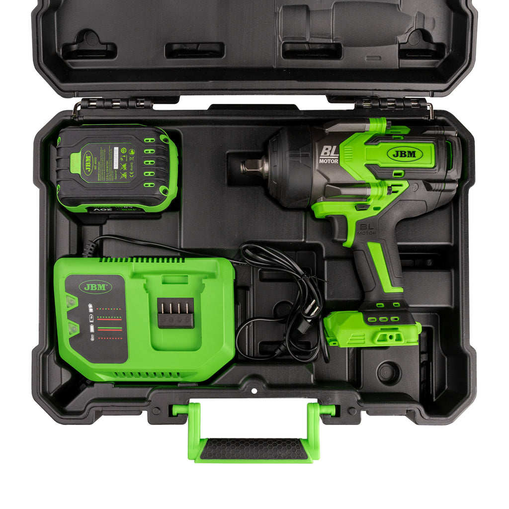 Chave de Impacto SEM FIO 1/2" 1300NM com Estojo - JBM JBM, imagem do produto