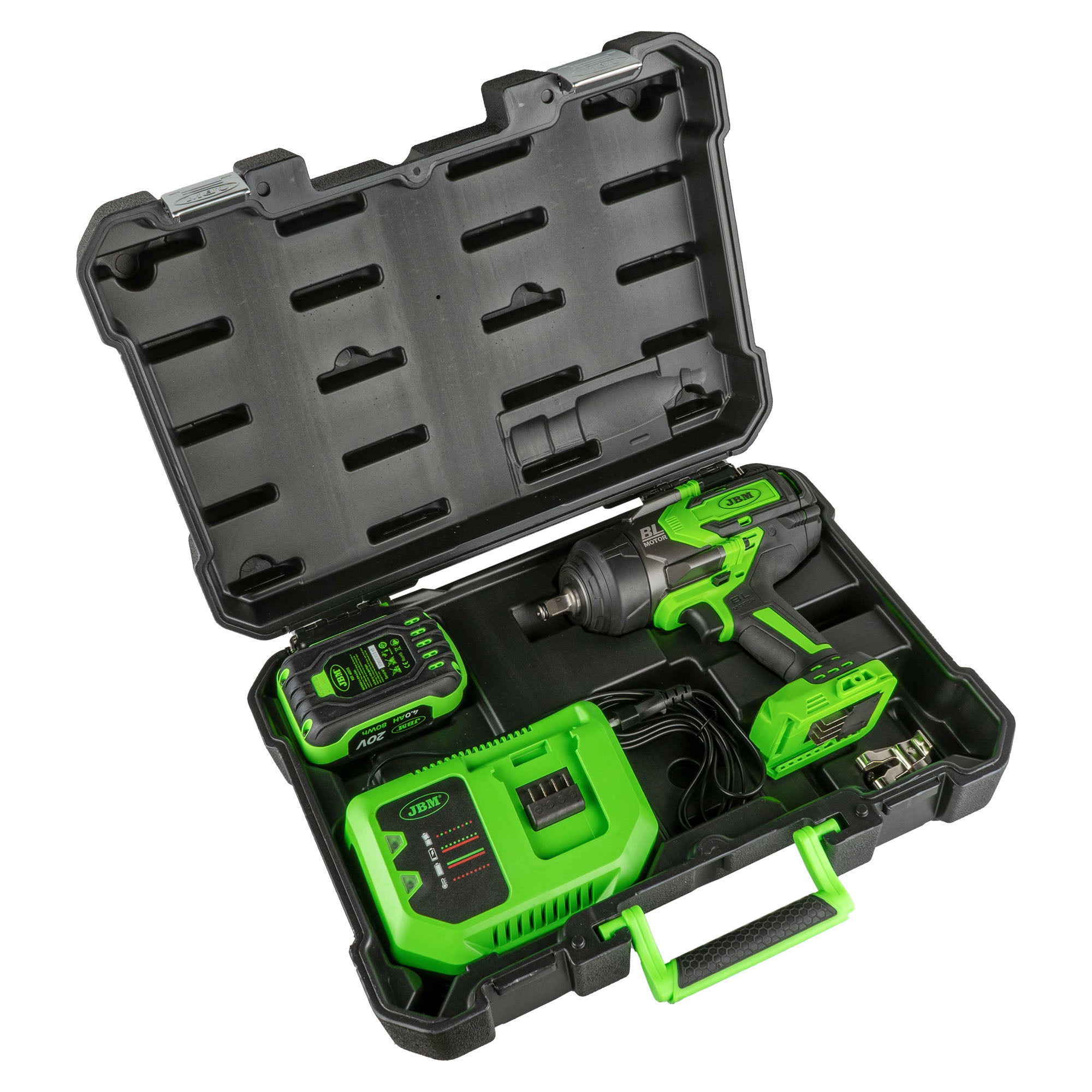 Chave de Impacto SEM FIO 1/2" 1300NM com Estojo - JBM JBM, imagem do produto
