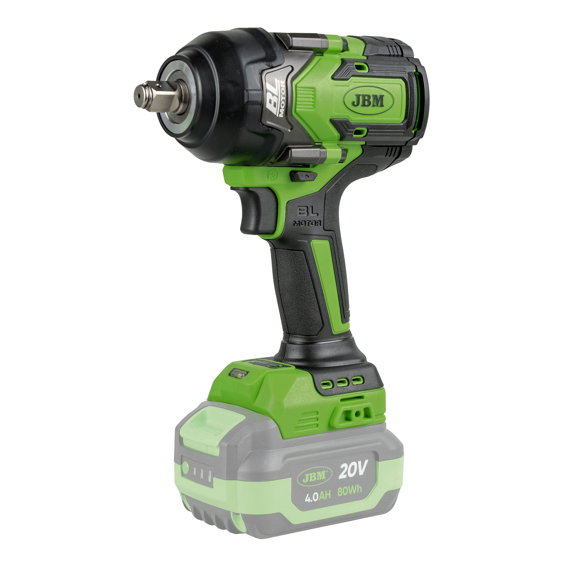Chave de Impacto Brushless a Bateria 1/2" 1000NM - JBM JBM, imagem do produto