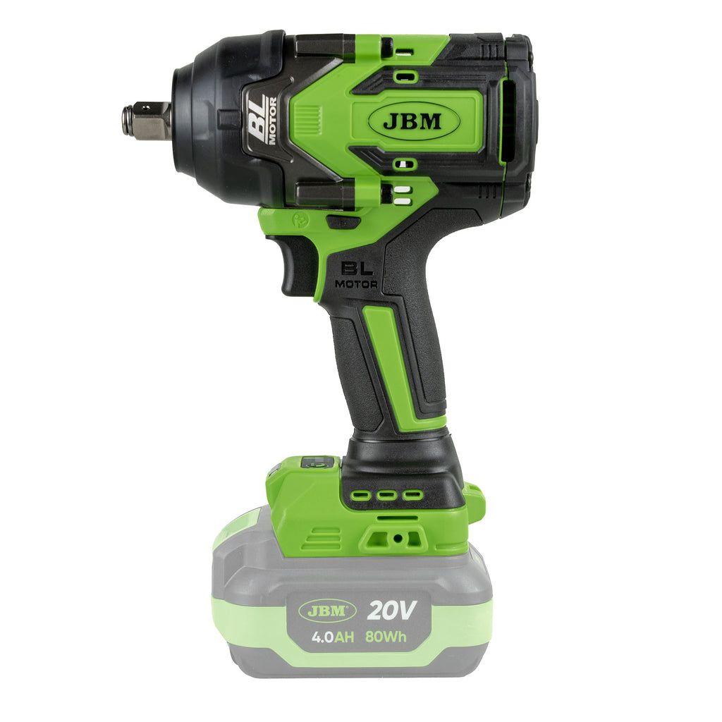 Chave de Impacto Brushless a Bateria 1/2" 1000NM - JBM JBM, imagem do produto