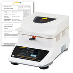 Medidor de humedad de materiales PCE-MA 110TS-ICA, con certificación ISO