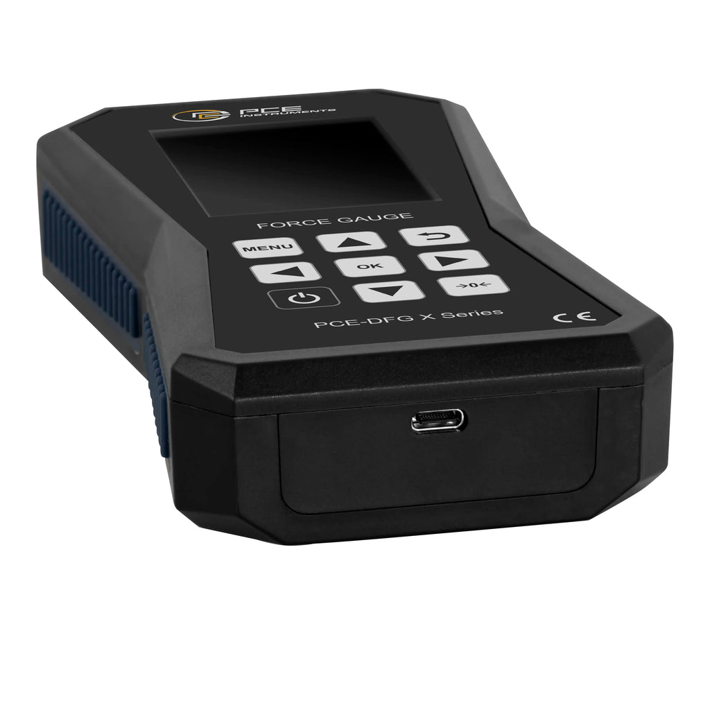 Medidor de força até 200 N e display gráfico PCE-DFG 200 X
