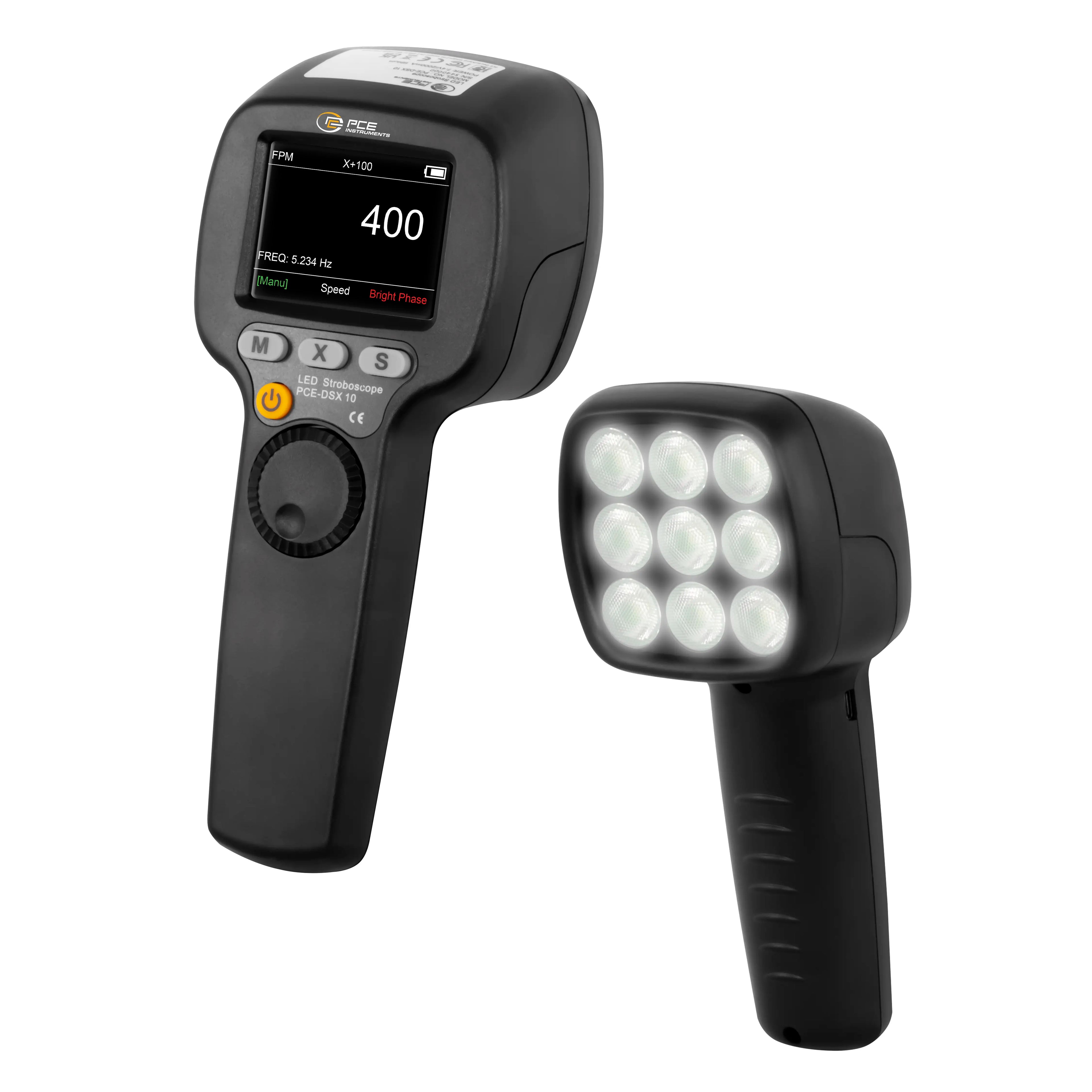 Estroboscópio digital PCE-DSX 10