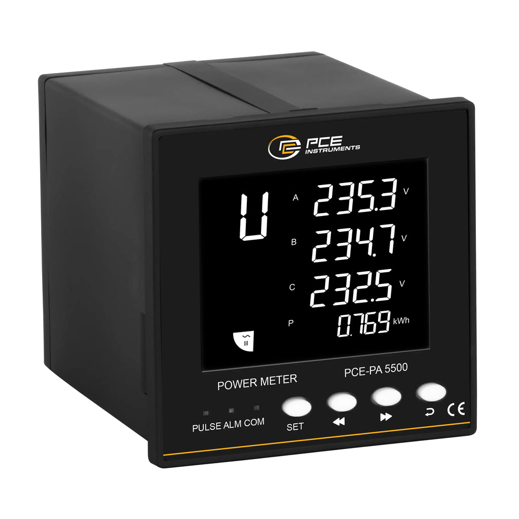 Wattímetro PCE-PA 5500