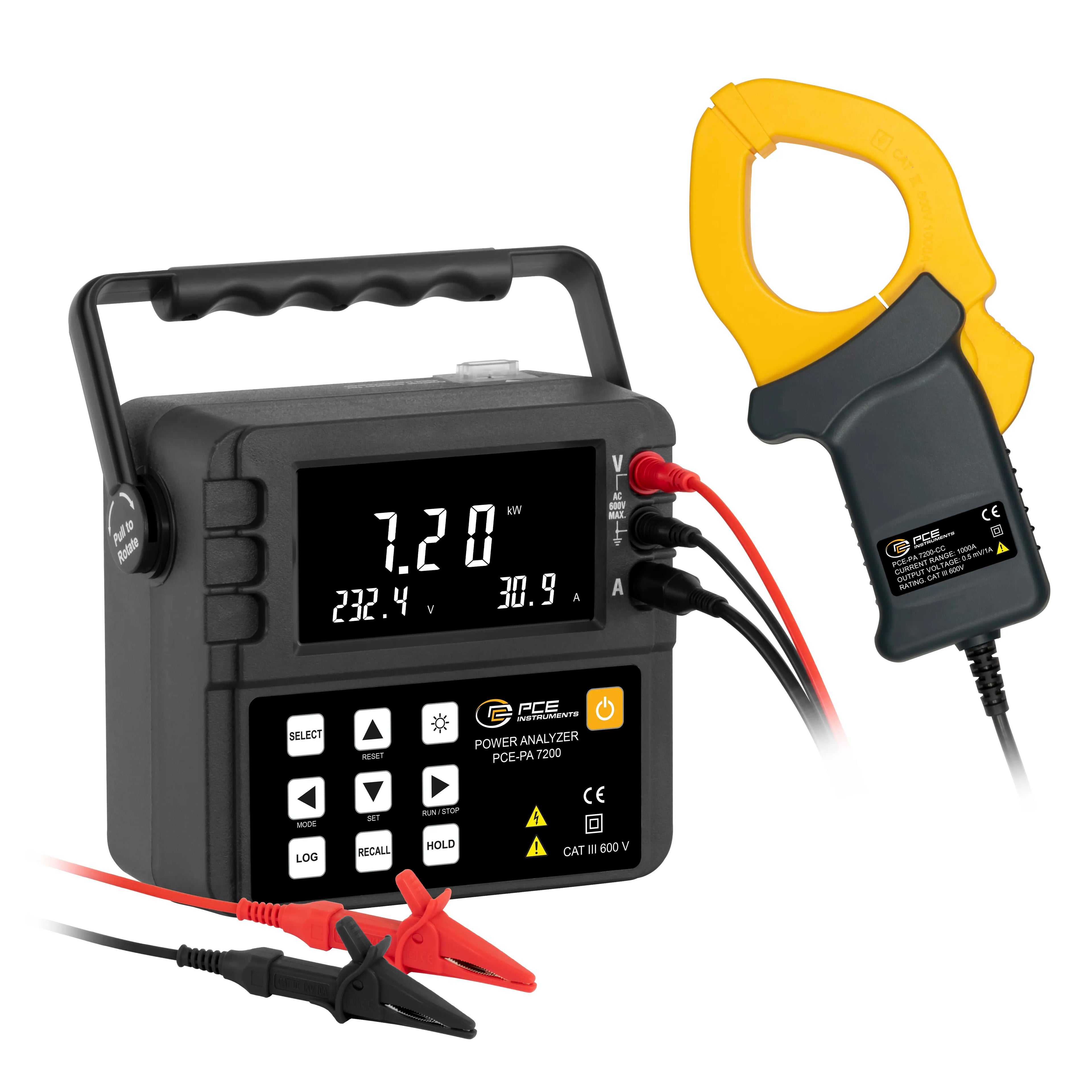 Medidor de potência PCE-PA 7200