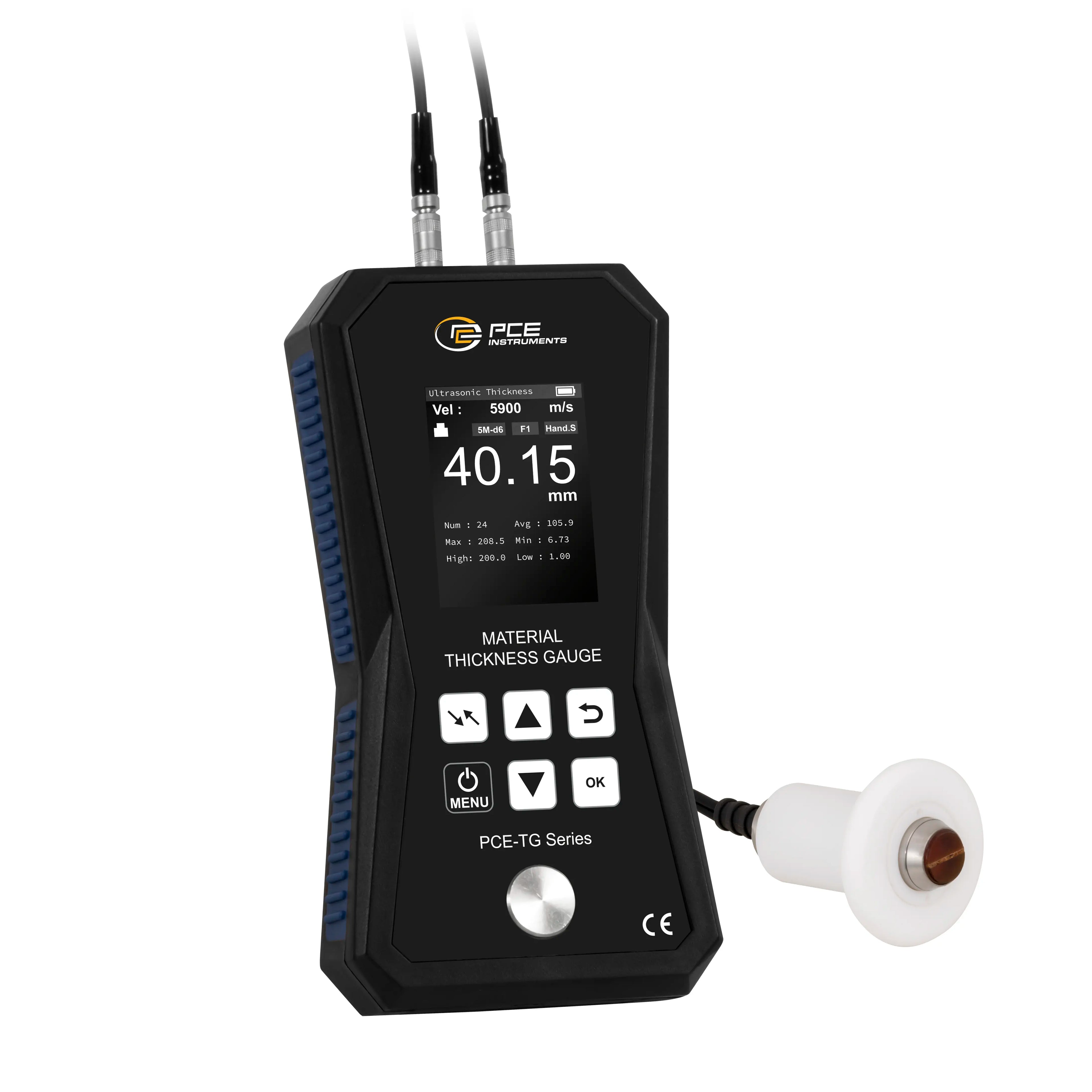 Medidor de espessura PCE-TG 150A HT
