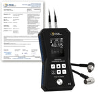 Medidor de espessura PCE-TG 150A-ICA incluindo certificado de calibração ISO