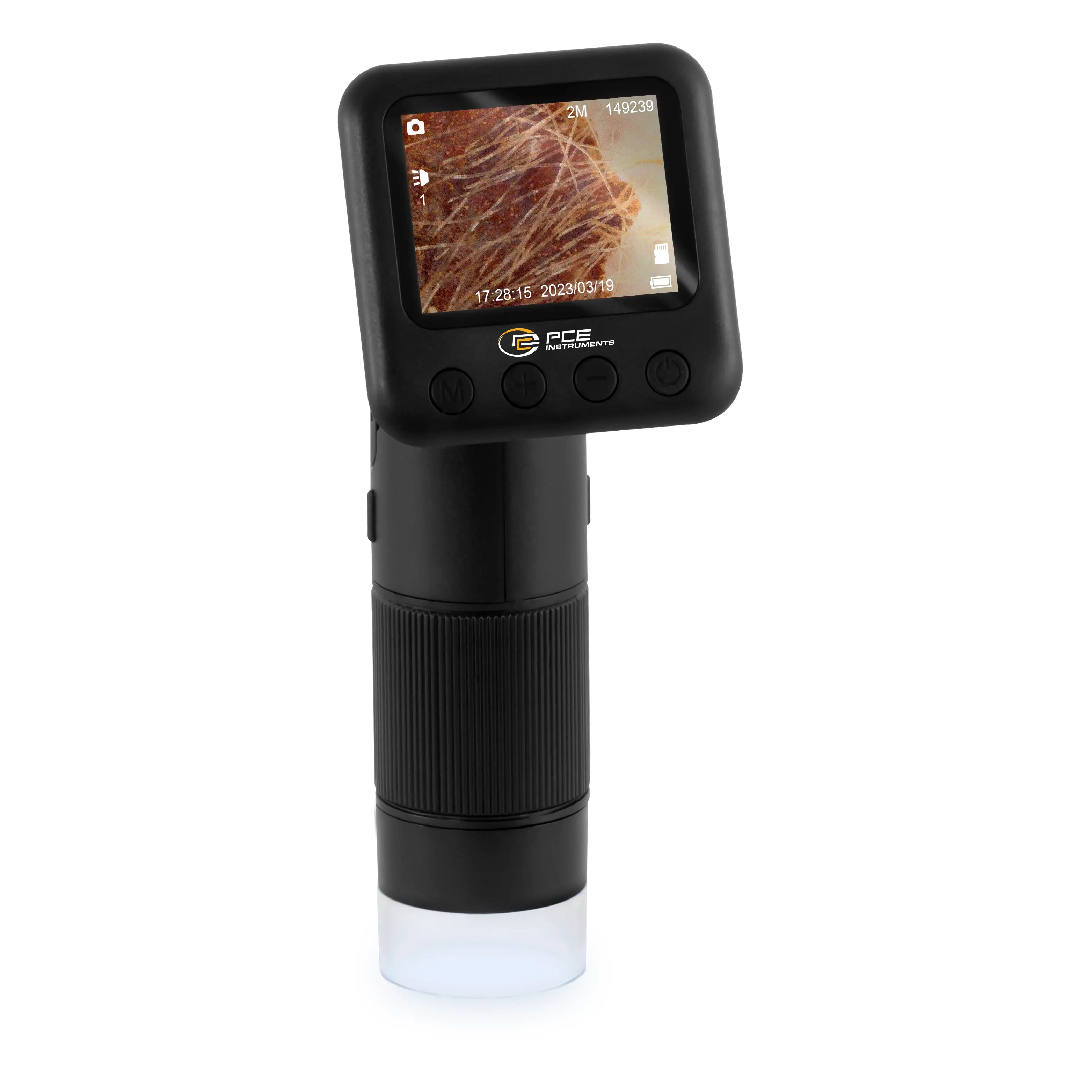 Microscópio com gravação de imagem e vídeo PCE-DHM 5