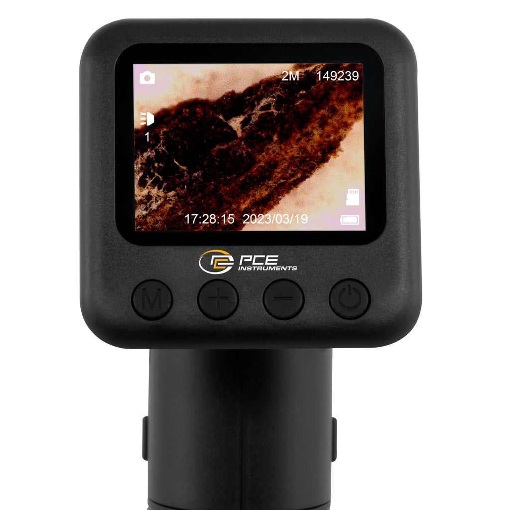 Microscópio com gravação de imagem e vídeo PCE-DHM 5