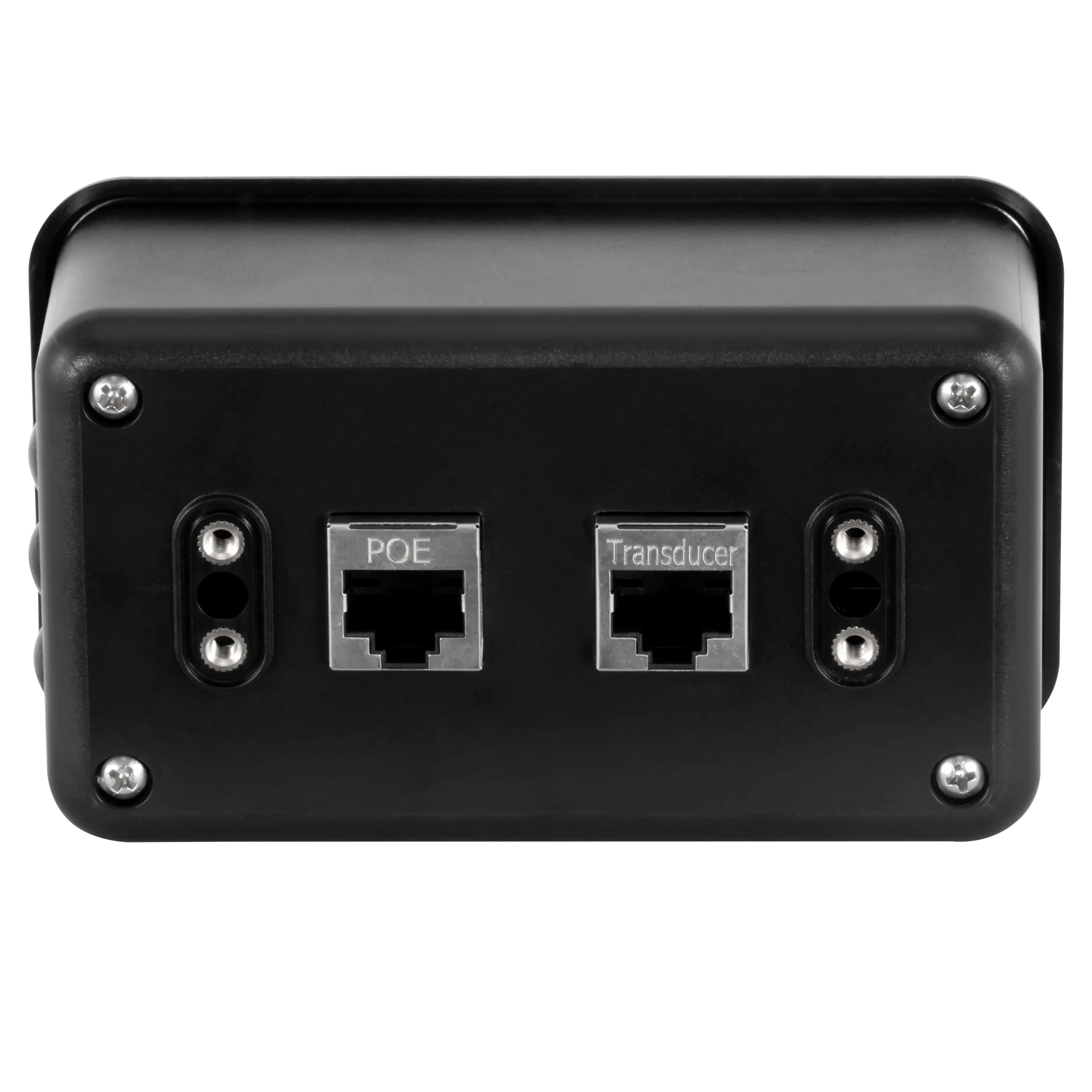 Medidor de caudal ultrasónico de instalación fija PCE-UFM 25PVC