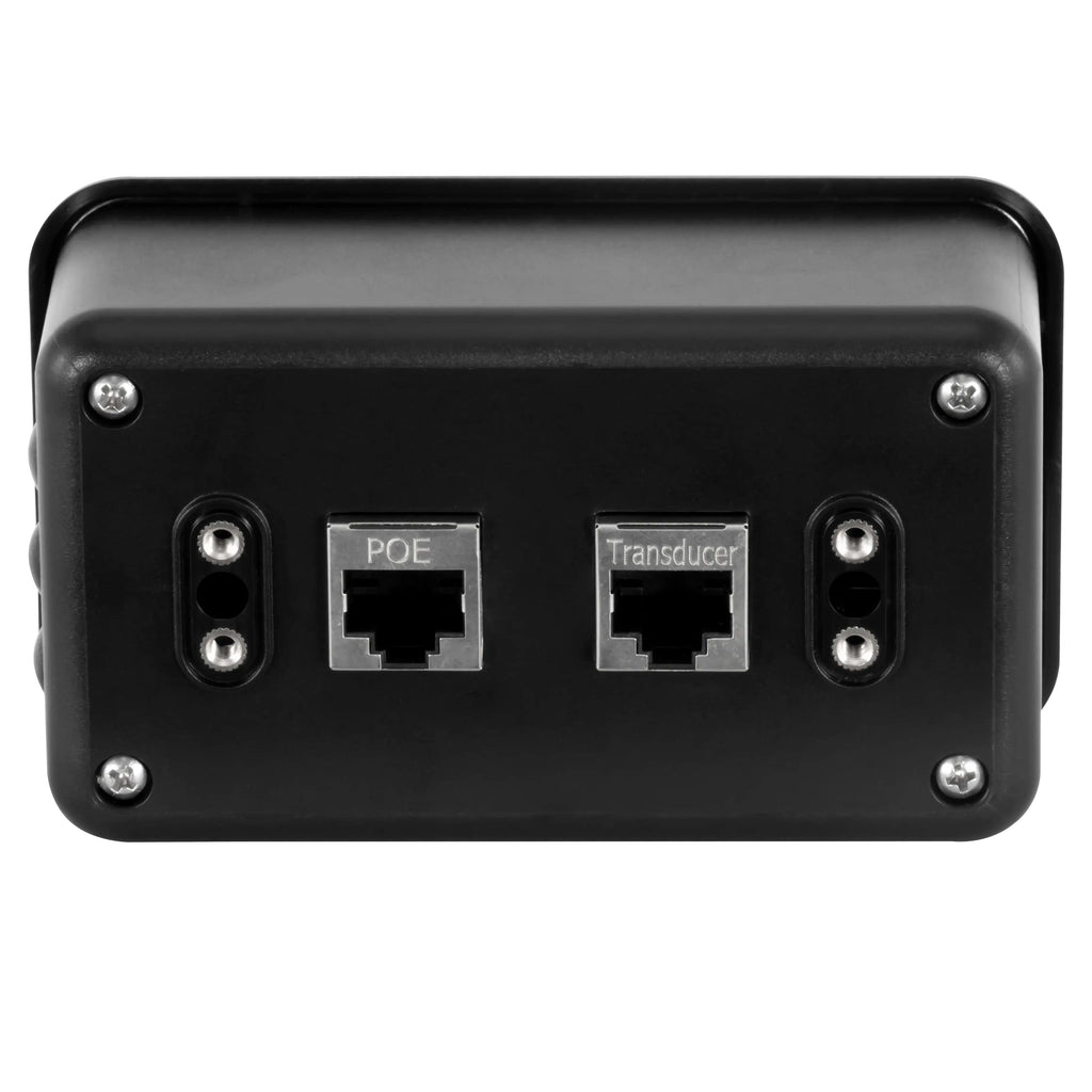 Medidor de caudal ultrasónico de instalación fija PCE-UFM 20PVC