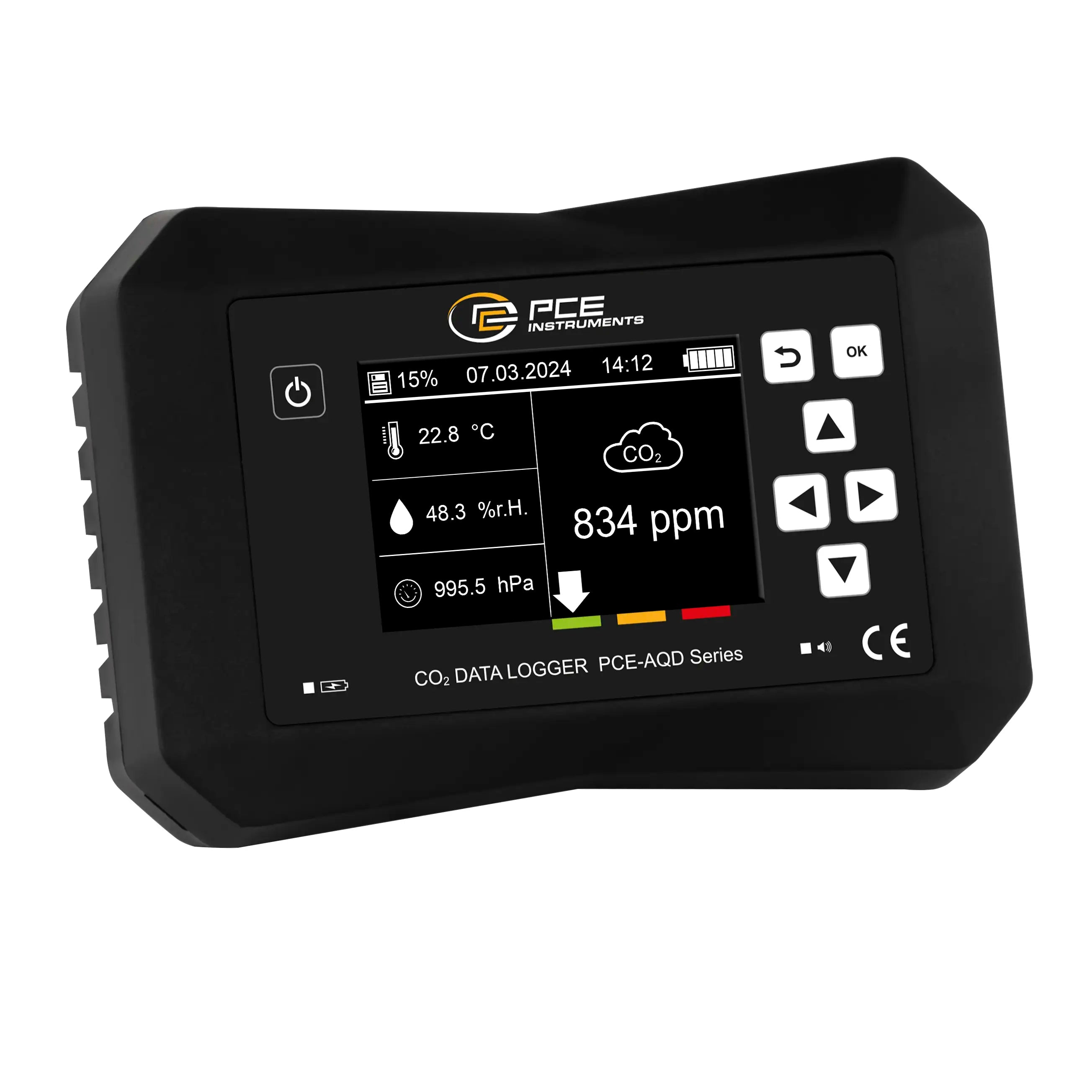 Medidor de CO2 PCE-AQD 50A