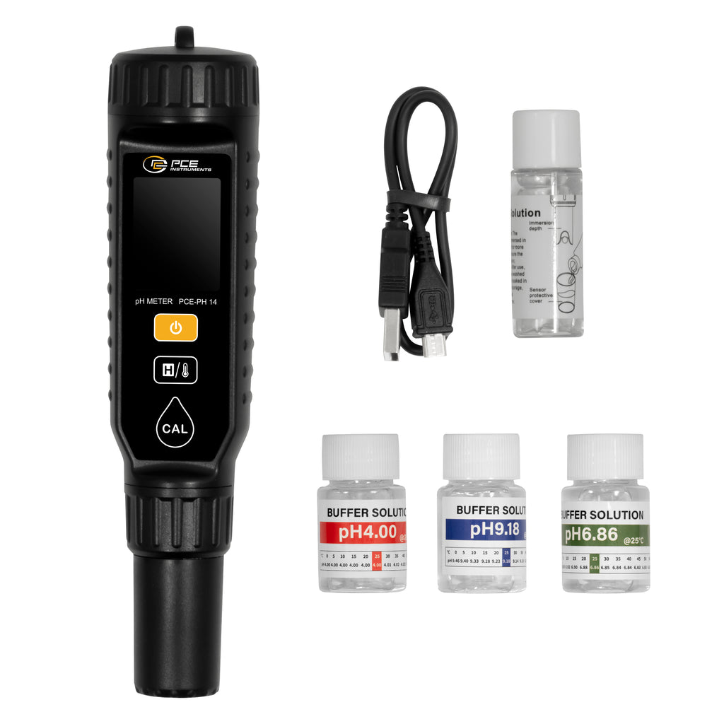 Medidor de pH PCE-PH 14