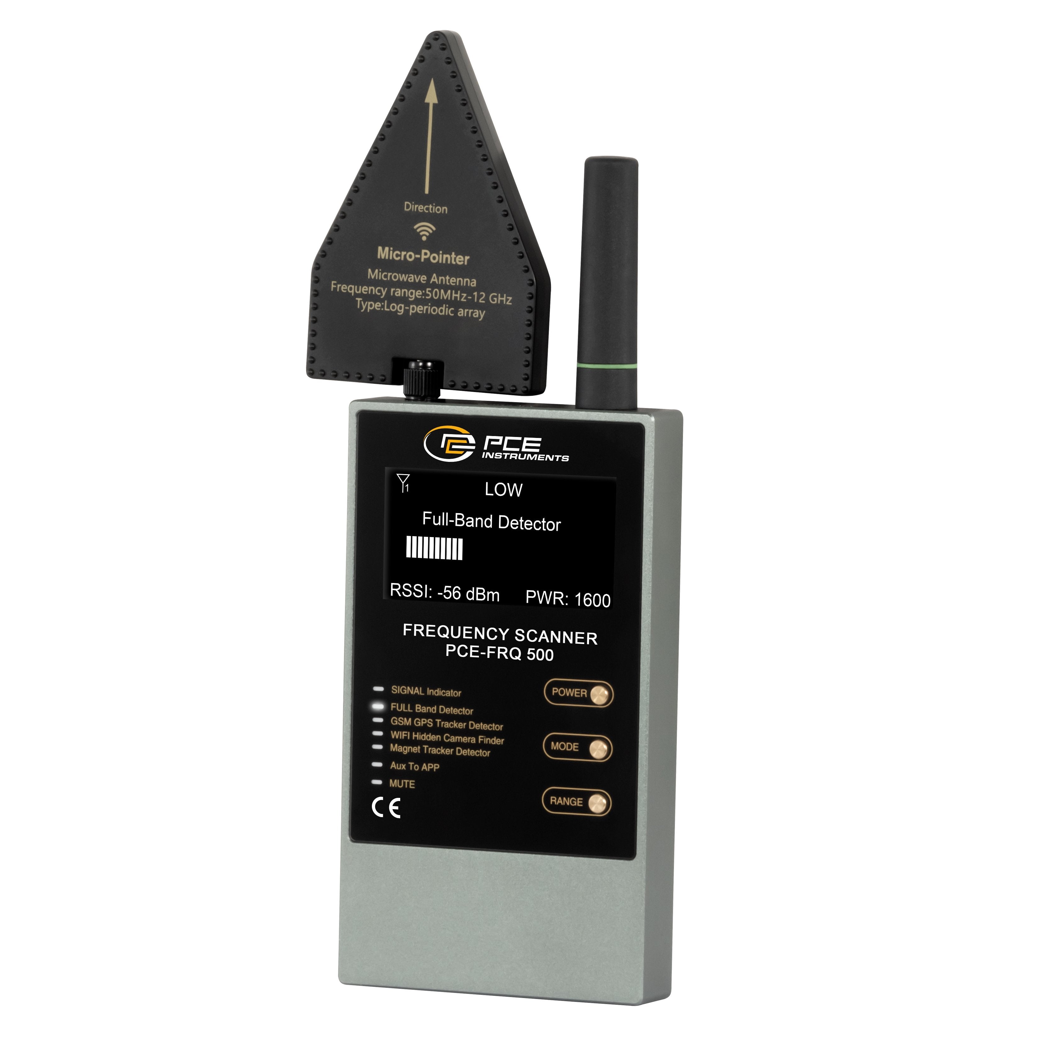 Medidor de frecuencia PCE-FRQ 500