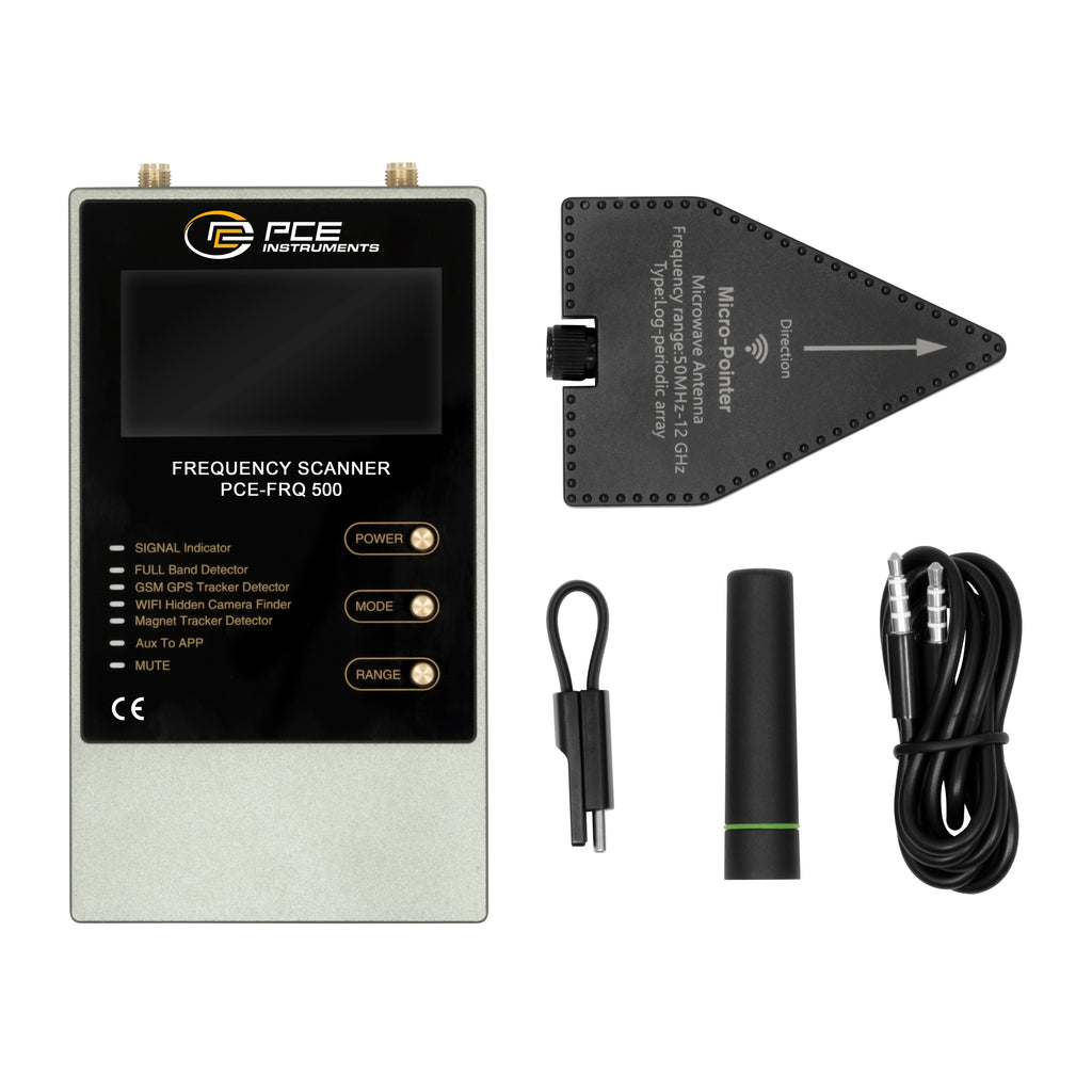 Medidor de frecuencia PCE-FRQ 500
