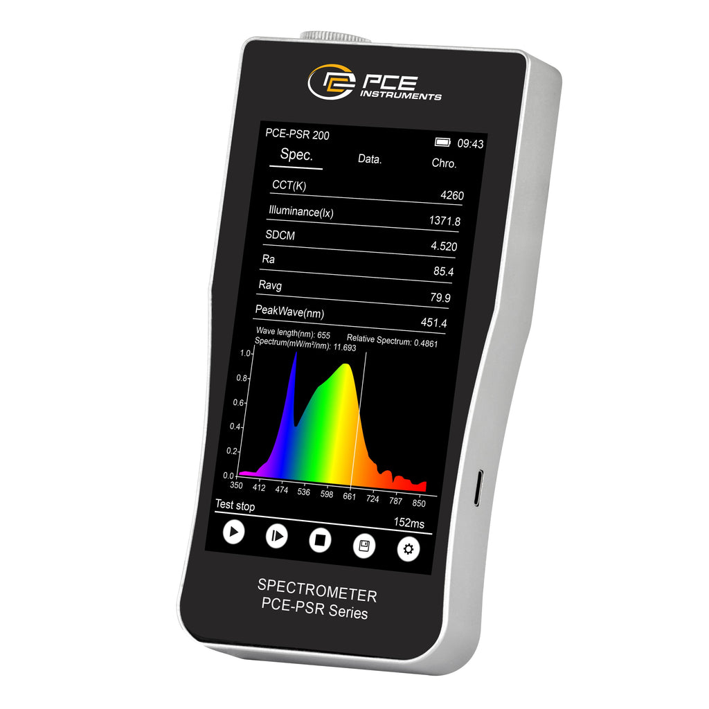 Espectrofotômetro PCE-PSR 200