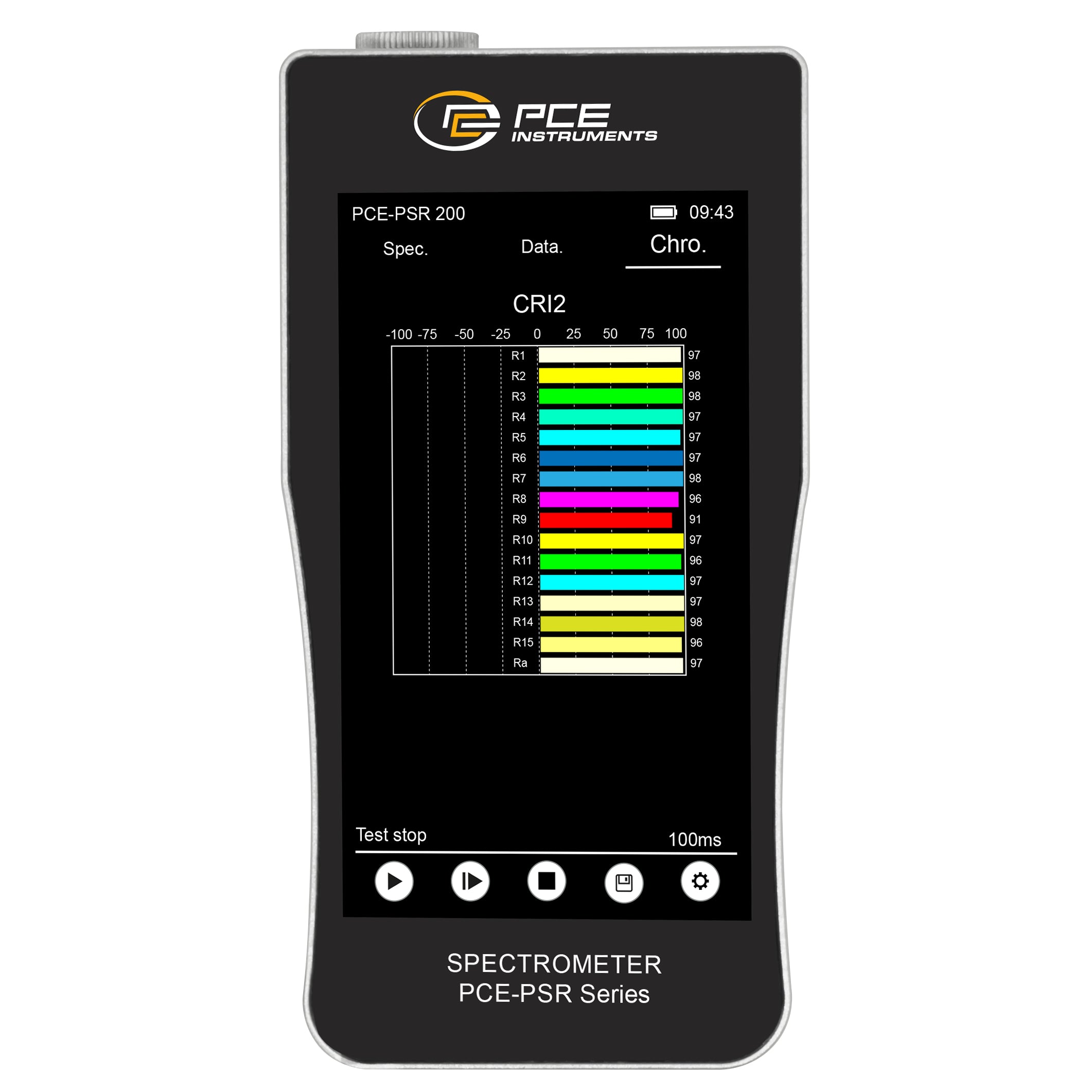 Espectrofotômetro PCE-PSR 200