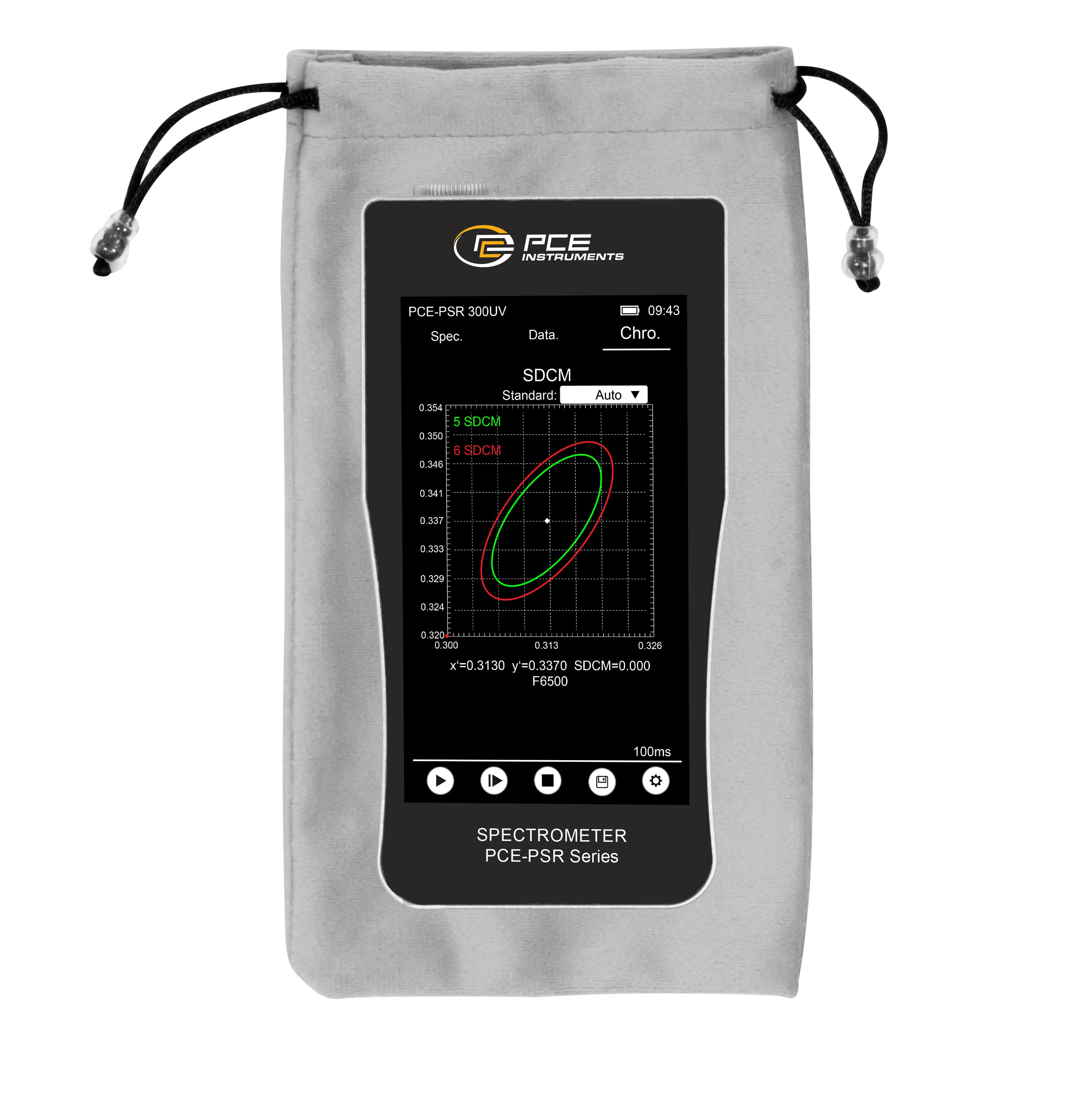 Espectrofotómetro PCE-PSR 300UV