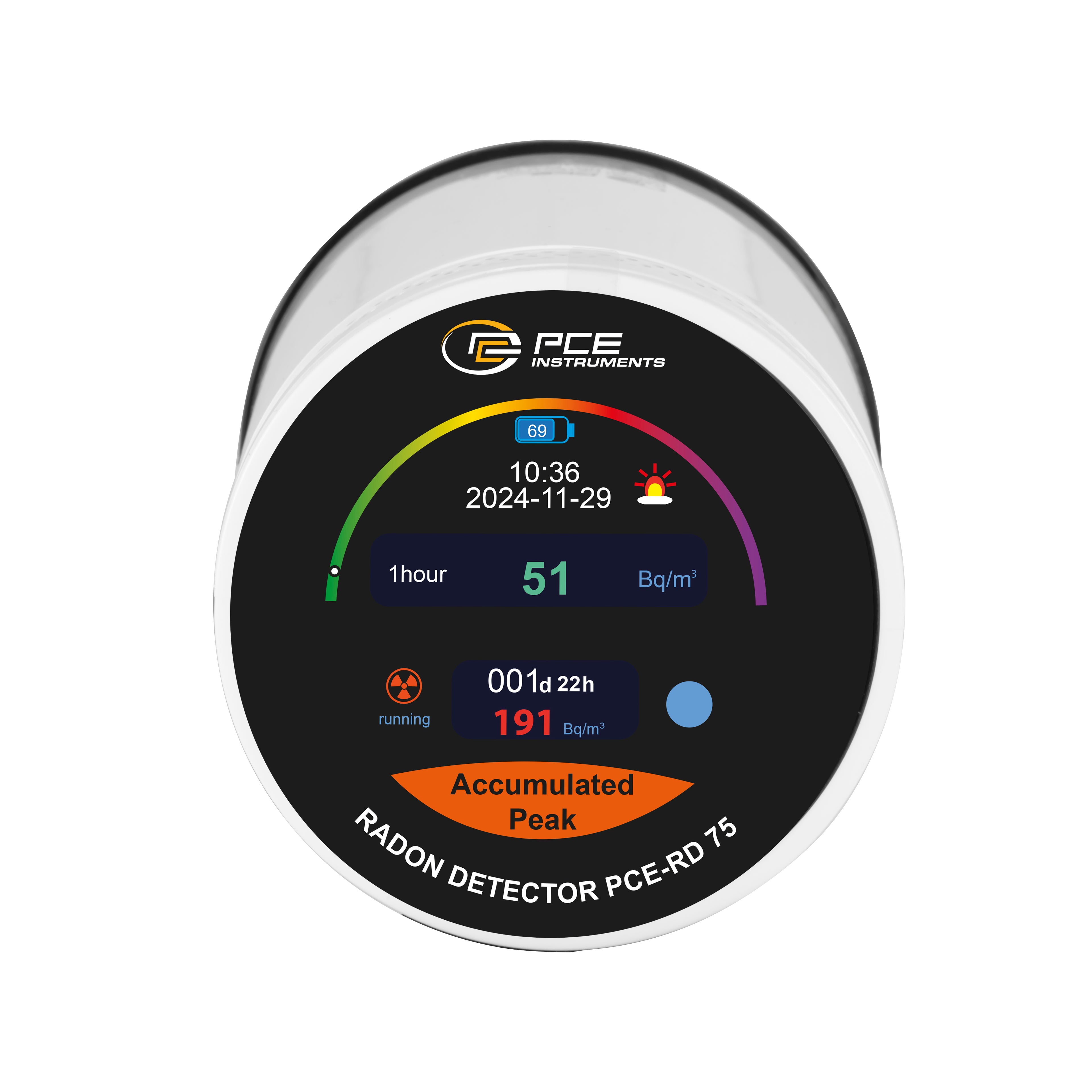 Radiómetro PCE-RD 75