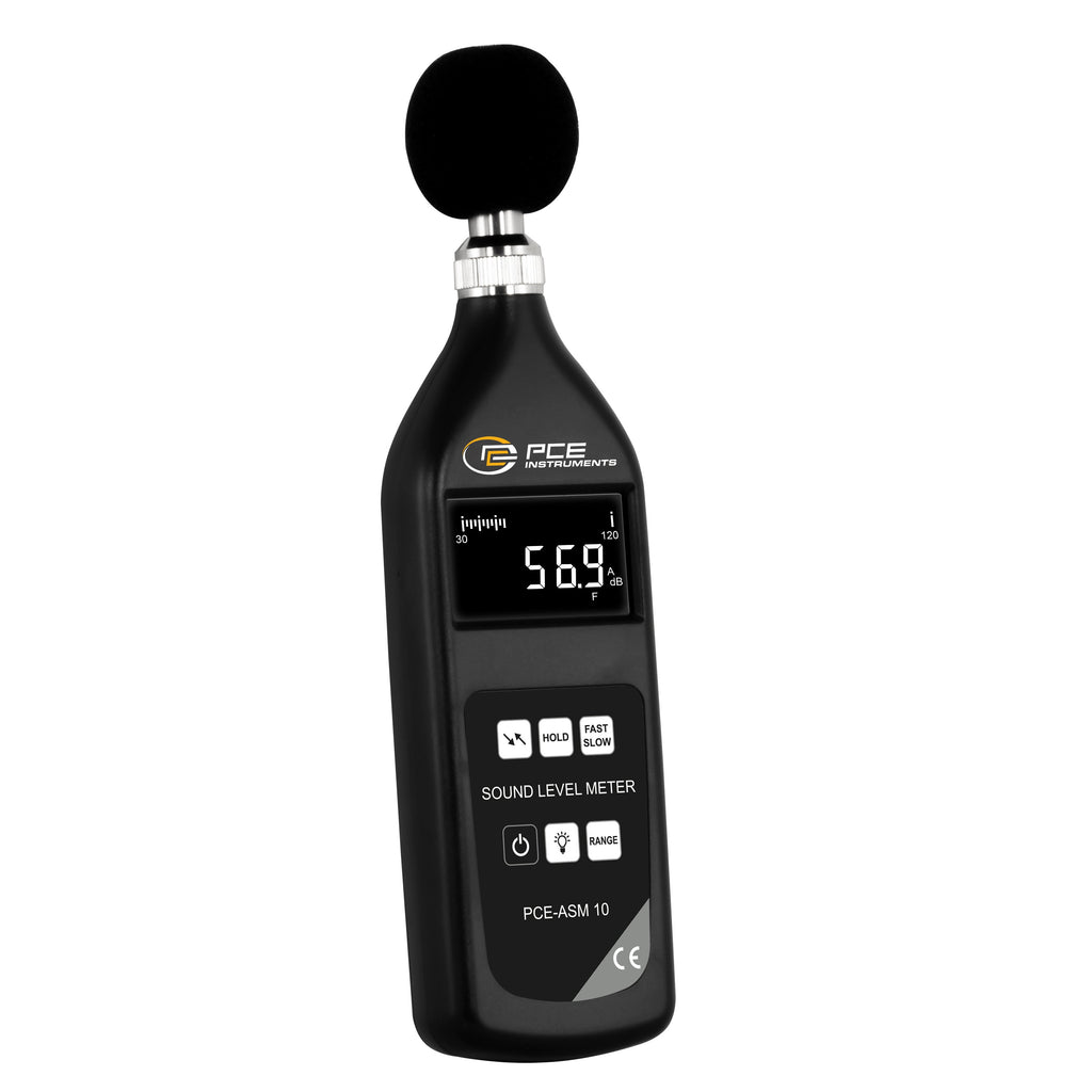 Medidor de nível sonoro PCE-ASM 10