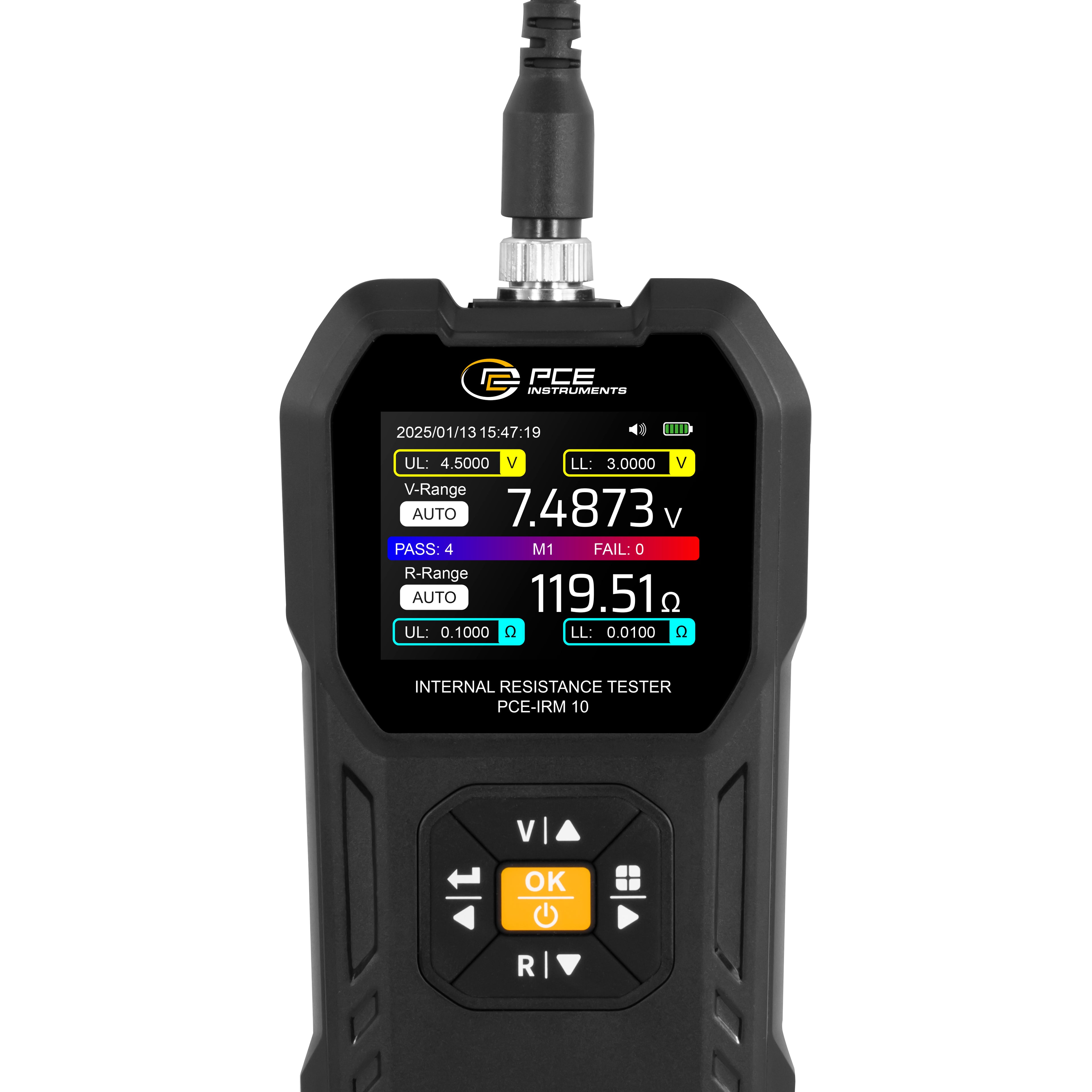 Voltímetro PCE-IRM 10