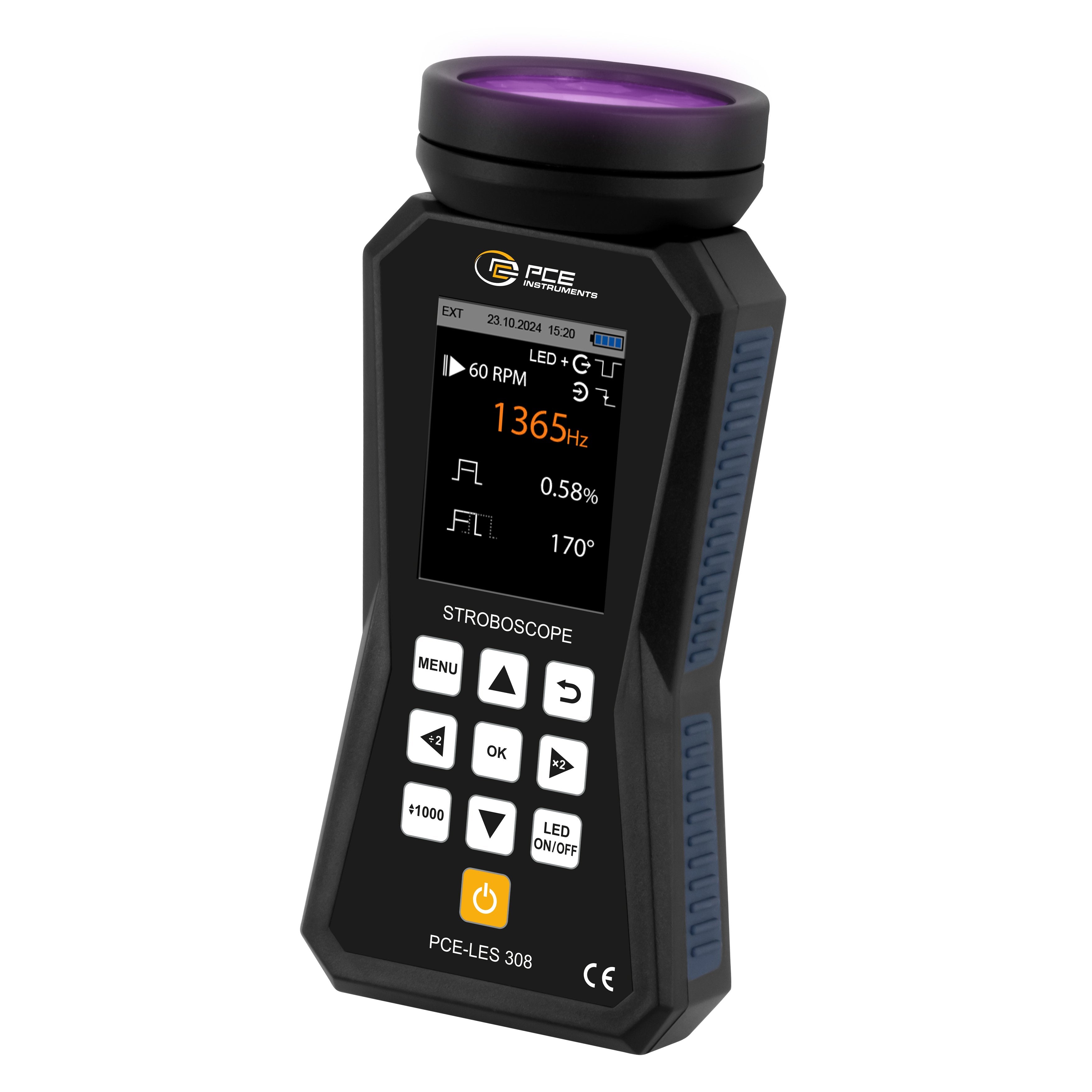 Tacómetro PCE-LES 308UV-365