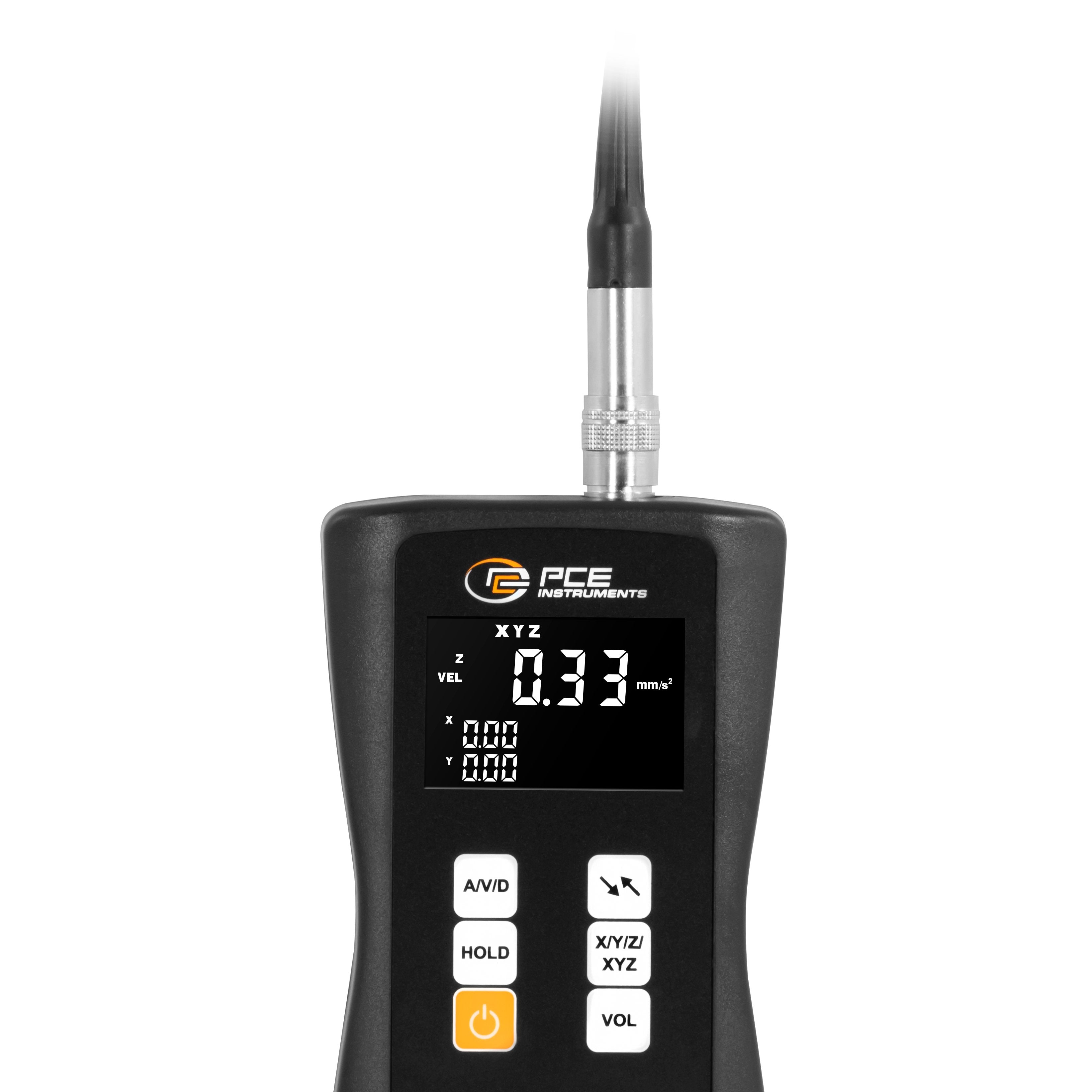 Acelerómetro PCE-VM 10