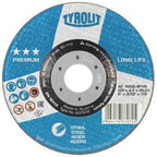 Disco de Corte Centro Côncavo 42F AS-BFXA 42F 125x2,5x22,23 A30S-BFXA TYROLIT - Caixa 25 unidades