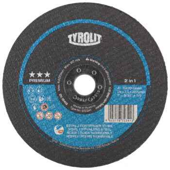 Disco de Corte Plano 41F AQ-BFXA TYROLIT - Caixa 25 unidades