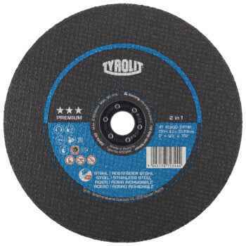 Disco de Corte Plano 41F AQ-BFXA 41F 230x3x22,23 A30Q-BFXA TYROLIT - Caixa 25 unidades