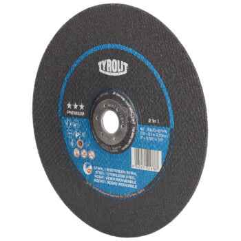 Disco de Corte Centro Côncavo Premium 42F AQ-BFXA 42F 230x2,5x22,23 A30Q-BFXA TYROLIT - Caixa 25 unidades