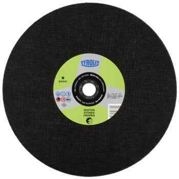 Disco de Corte Plano Basic 41CH CS-BFBSTONE 41CH 300x3,5x20 C30S-BFBSTONE TYROLIT - Caixa 10 unidades