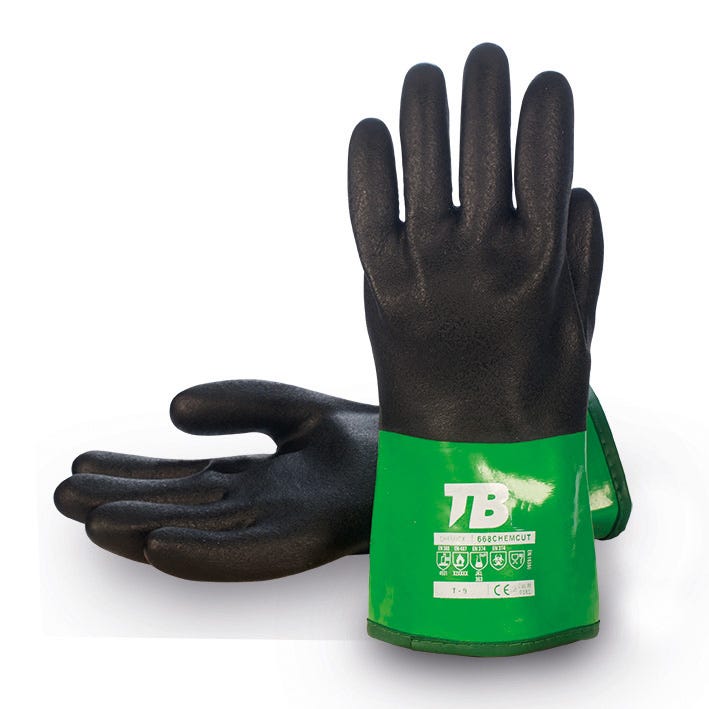 Luva 668 CHEMCUT (6 PARES)