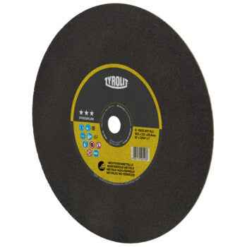Disco Reto Reforçado SECUR 41F AN-BFPINOX 41F 350x2,5x25,4 A46N-BFPINOX TYROLIT - Caixa 10 unidades