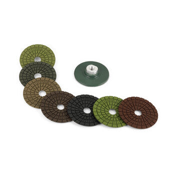 Elkups Acoplam. para Prato Rectific. 100x3xM14 TYROLIT, vista de grupo