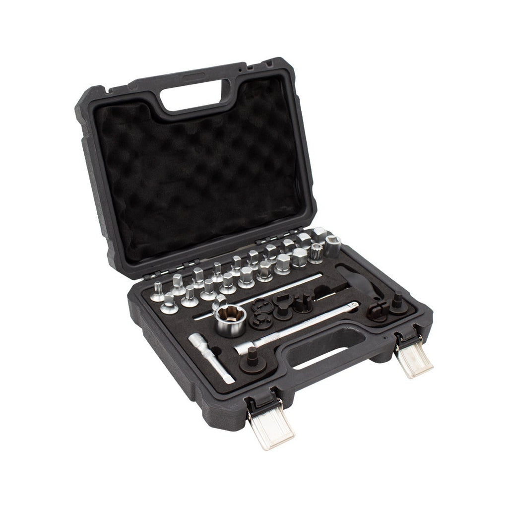 JUEGO MASTER 33PC PARA TAPONES DE CÁRTER (7007)