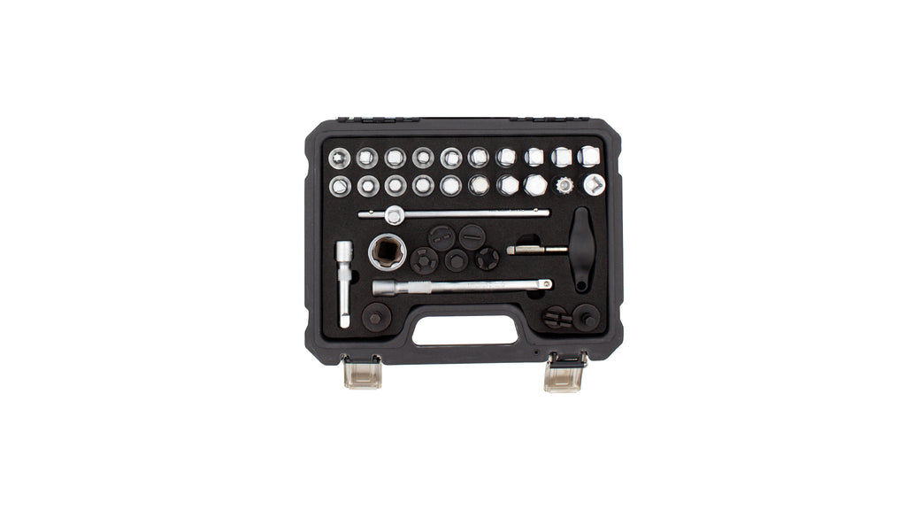 JUEGO MASTER 33PC PARA TAPONES DE CÁRTER (7007)