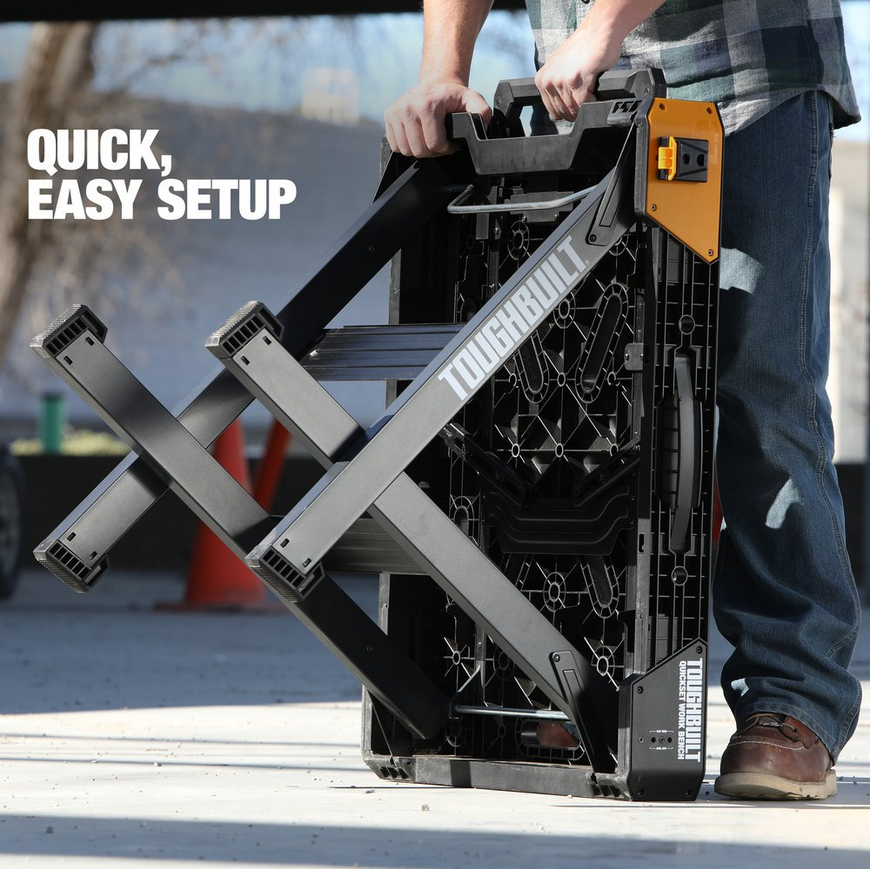 Bancada de Trabalho Dobrável Quickset Toughbuilt TB-WB700-BEA – imagem 3