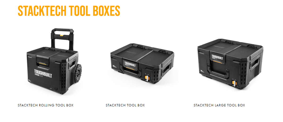 Carro StackTech de 3 Módulos com Rodas Toughbuilt TB-B1S3-B-70R – imagem 21