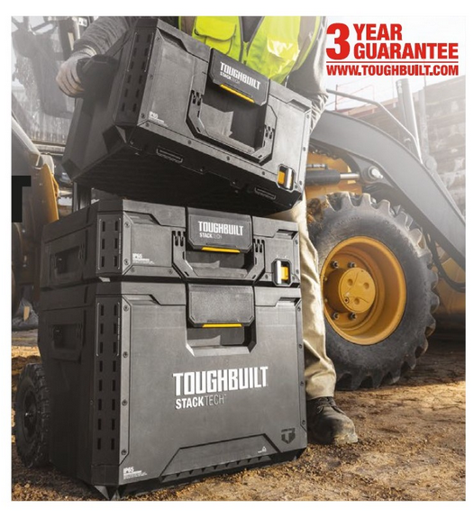 Carro StackTech de 3 Módulos com Rodas Toughbuilt TB-B1S3-B-70R – imagem 9