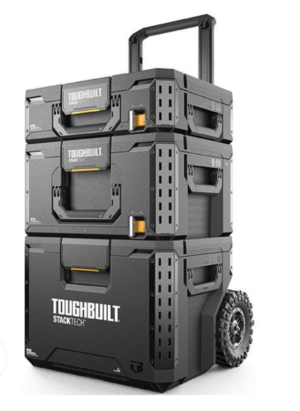 Carro StackTech de 3 Módulos com Rodas Toughbuilt TB-B1S3-B-70R