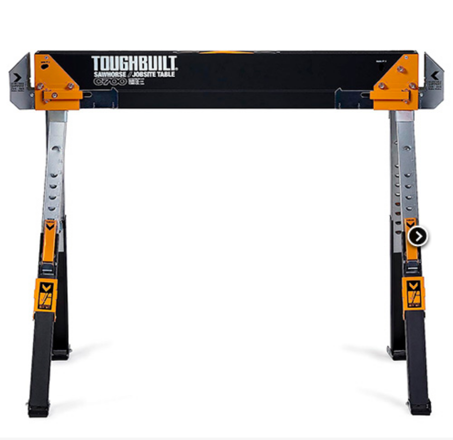 Pack 2 Cavaletes C700 Dobráveis Toughbuilt TB-C700-2-XEA – imagem 3