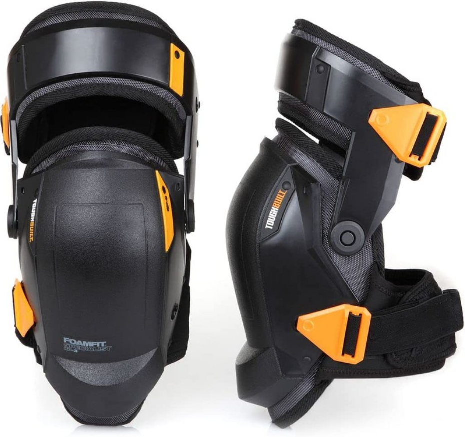 Joelheiras FoamFit Specialist com apoio para coxa Toughbuilt TB-KP-3