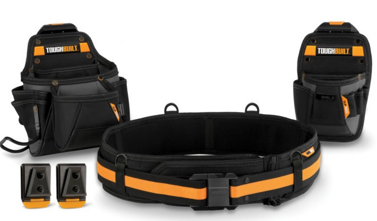 Conjunto de cintos porta-ferramentas de 3 peças para manutenção Toughbuilt TB-CT-111-CP