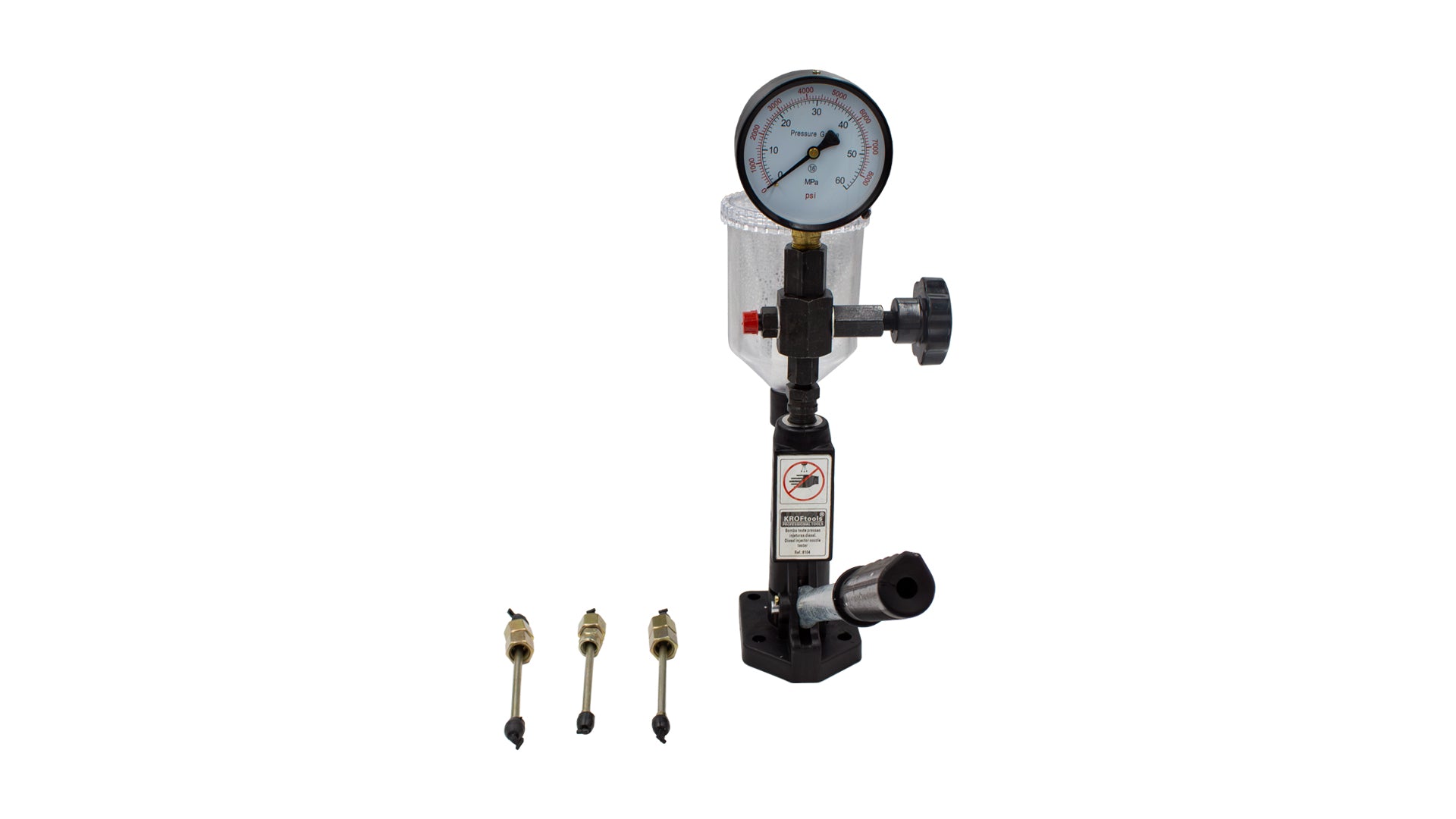 BOMBA TESTE PRESSAO INJETORES DIESEL - KROFtools