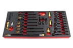 KIT ADAPTADORES PARA TESTES DE COMPRESSÃO E FUGA 30 PCS - KROFtools